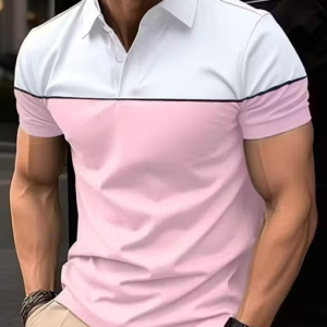 Men’s Half Sleeve Color blocked T-Shirt
