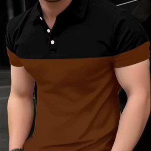Men’s Half Sleeve Colorblocked T-Shirt