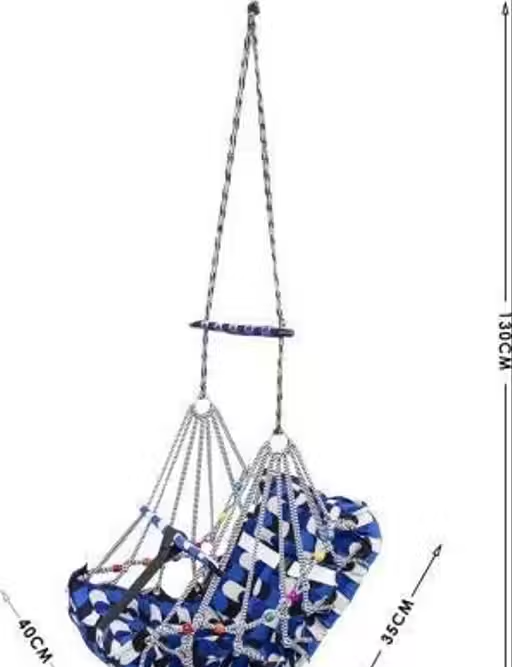 Cotton Baby Swing Chair for Kids (1–3 Years) - Image 2