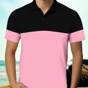 Men’s Half Sleeve Color blocked T-Shirt