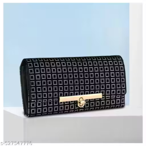 Women's Brown Trendy Hand Clutch Wallet Purse