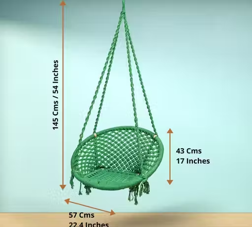 Cotton Hanging Swing Chair for Adults and Kids - Image 2
