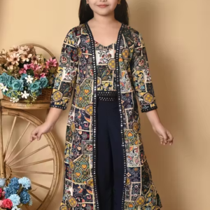 Girls Cotton Blend Jacket Clothing Set