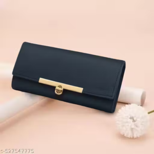Women's Brown Trendy Hand Clutch Wallet Purse