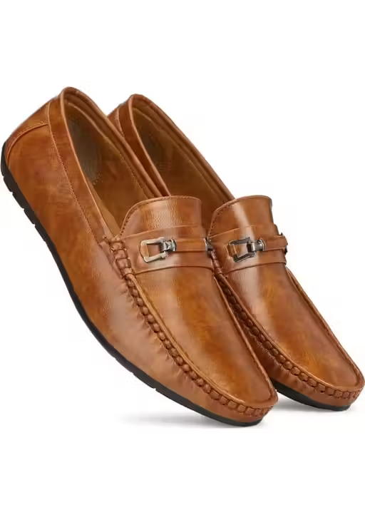 Trendy Casual Loafers for Men – TAN