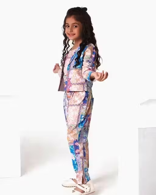 Stylish Baby Girl Top & Bottom Set
