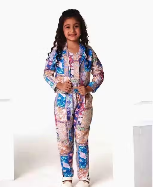 Stylish Baby Girl Top & Bottom Set - Image 3