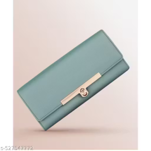 Women's Brown Trendy Hand Clutch Wallet Purse