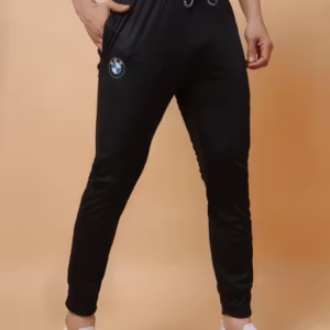 Stylish Black Jogger Track Pants for Men – Comfortable & Trendy Activewear