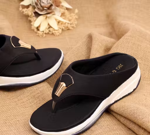 Women Canvas Heels & Sandals (Open Back)