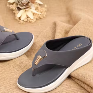 Women Canvas Slip-On Heels & Sandals