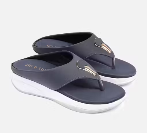 Women Canvas Slip-On Heels & Sandals - Image 2