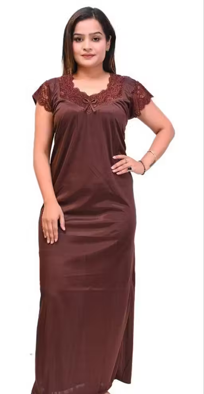 Attractive Women Satin Nightdresses – Pack of 2 - Image 4