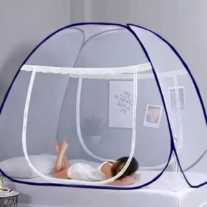 Double Bed Foldable Mosquito Net (6 x 6 Feet)