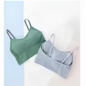 Women Nylon Spandex Padded Non-Wired Sports Bra (Pack of 4)