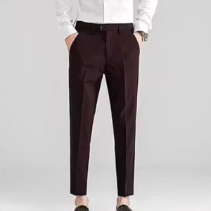 Men's Brown Formal Trousers Pants