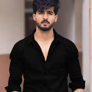 Men’s Black Shirt with Pocket