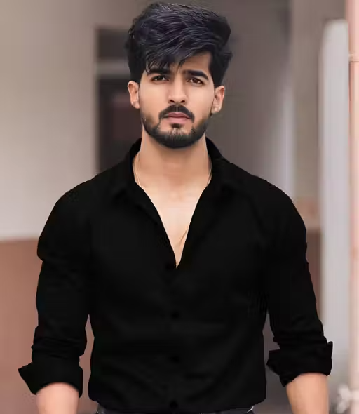 Men’s Black Shirt with Pocket