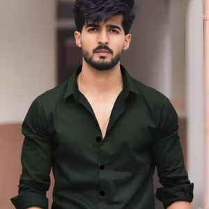 Men’s Green Shirt with Pocket