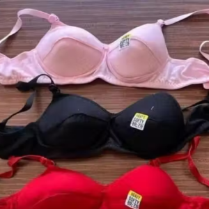 Women Hosiery Padded Non-Wired Seamless Bra (Pack of 3)