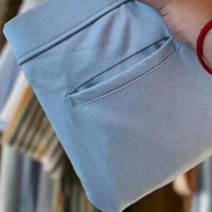 Men Regular Fit Expandable Waist Office Wear Trouser