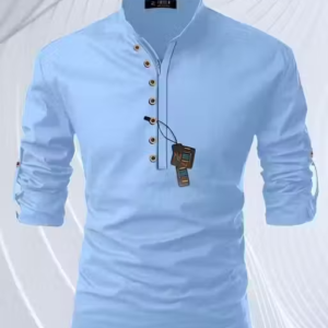 Men’s Stylish Kurta Shirt – Trendy Solid Kurta for Men