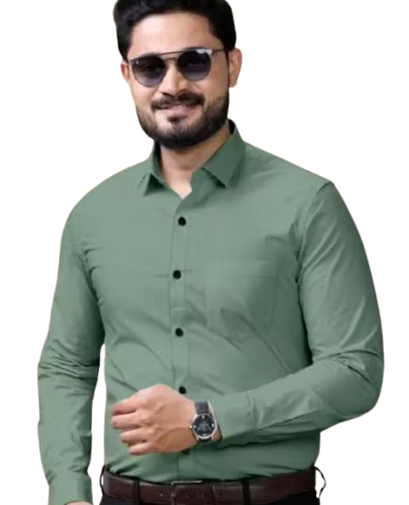 Stylish Regular Fit Cotton Blend Shirt for Men