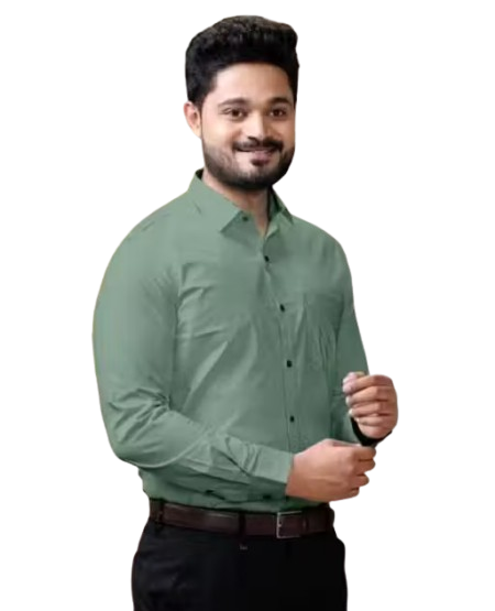 Stylish Regular Fit Cotton Blend Shirt for Men - Image 2