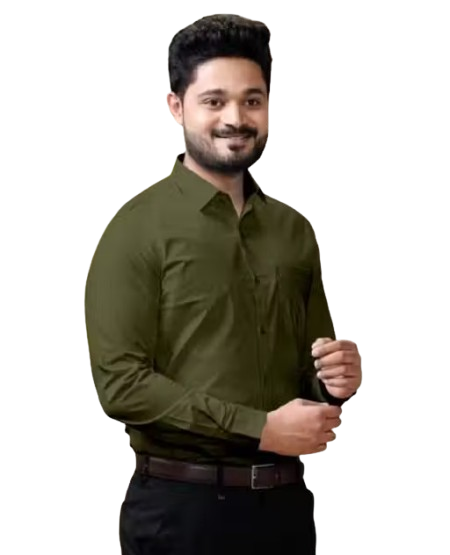 Stylish Regular Fit Cotton Blend Shirt for Men - Image 2