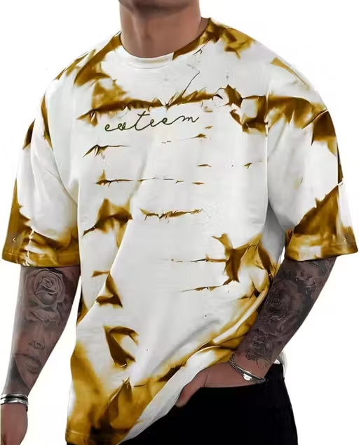 Unique Design Cool Printed T-Shirt for Men