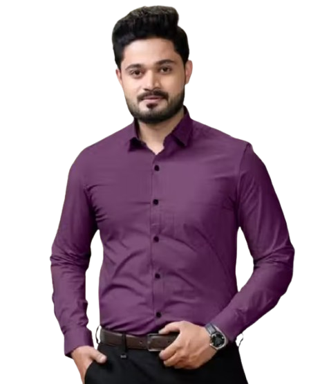 Stylish Regular Fit Cotton Blend Shirt for Men - Image 3