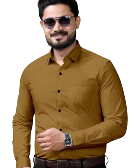 Stylish Regular Fit Cotton Blend Shirt for Men