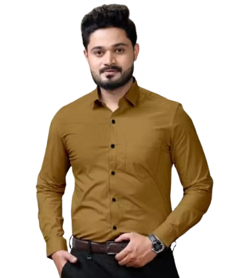 Stylish Regular Fit Cotton Blend Shirt for Men - Image 3