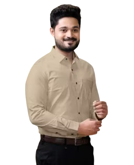 Stylish Regular Fit Cotton Blend Shirt for Men - Image 2