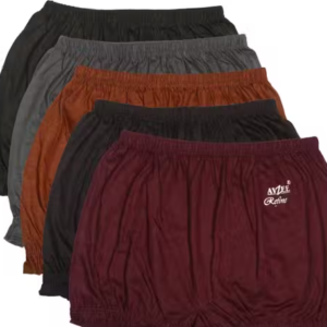 Women Cotton Bloomer / Boyshorts Panty Multicolour (Pack of 5)