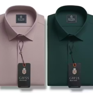 Plus Size Full Sleeve Solid Shirts Combo for Men