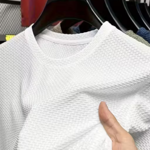 Men Cotton Striped Half Sleeve T-Shirt