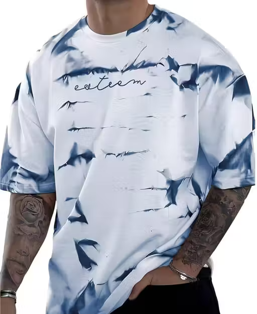 Unique Design Cool Printed T-Shirt for Men
