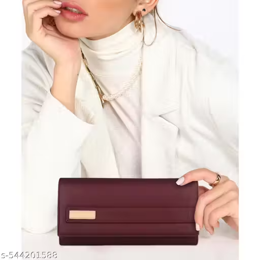 Trendy Women's Wallet Hand Purse Clutch - Image 2