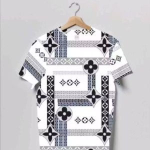 Men Digital Printed Polyester Half Sleeve T-Shirt