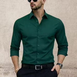 Trendy Solid Plain Shirt for Men