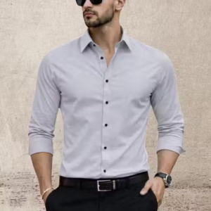 Trendy Solid Plain Shirt for Men