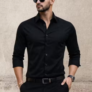 Trendy Solid Plain Shirt for Men