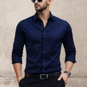 Trendy Solid Plain Shirt for Men