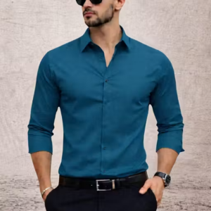 Trendy Solid Plain Shirt for Men