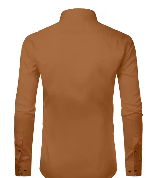 Stylish Solid Full Sleeve Shirt for Men - Image 3
