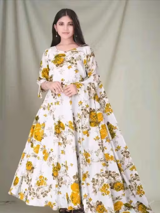 Trendy Printed Frock & Dress for Girls - Image 2