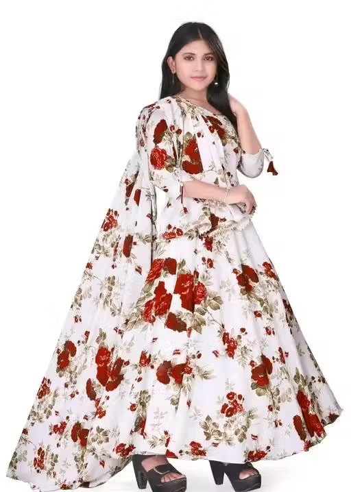 Trendy Printed Frock & Dress for Girls - Image 2