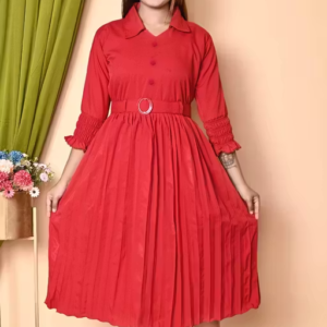 Western Dress for Women | A-Line Midi Dress