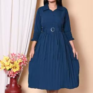 Western Dress for Women | A-Line Midi Dress